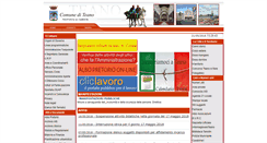 Desktop Screenshot of comune.teano.ce.it